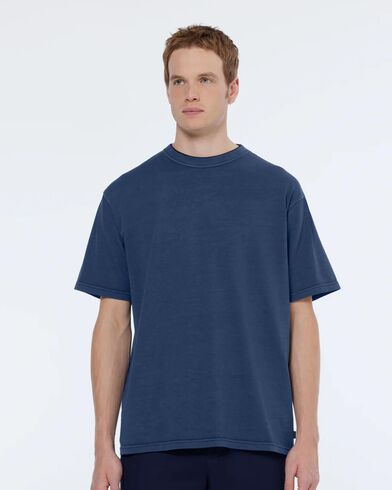 Scotch &amp; Soda - 3 Crosses Garment Dye Relaxed Fit T-Shirt   
