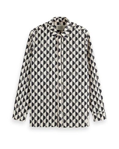 Ανδρικό Μακρυμάνικο Πουκάμισο Scotch &amp; Soda - Geo-Print