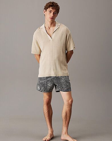 Calvin Klein - Open Knit Polo   