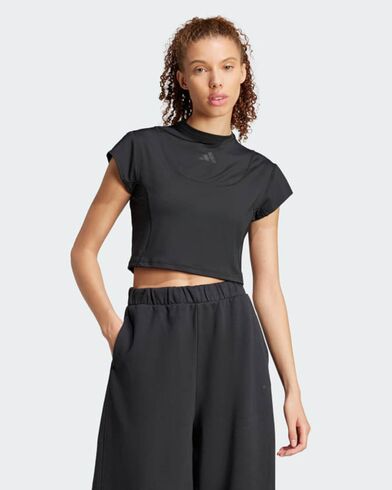Γυναικεία Κοντομάνικη Μπλούζα Adidas - W Ce G Cro