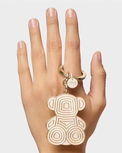 Tous - Llavero Bold Bear Lines Beige