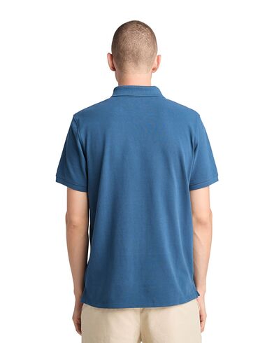 Ανδρική Κοντομάνικη Polo Μπλούζα Timberland - Millers River Pique