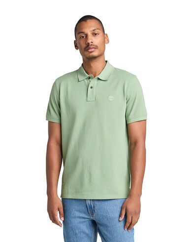 Ανδρική Κοντομάνικη Polo Μπλούζα Timberland - Millers River Pique
