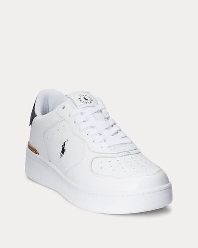 Unisex Sneakers Polo Ralph Lauren Masters Crt-Sneakers-Low Top Lace 809891791004 100 white    