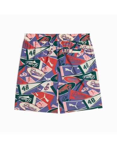 Puma - Wardrobe Ess Sports Legacy Aop Relaxed Shorts 6’’ Wv   