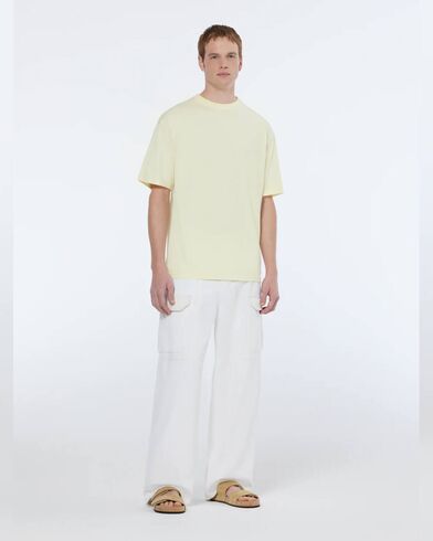 Scotch &amp; Soda - The Daze Loose Fit Cargo Jeans  Faded White   