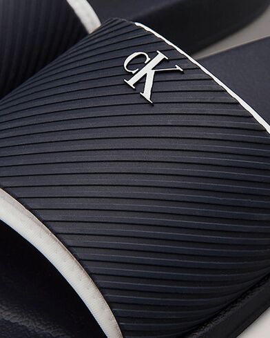 Ανδρικά Σανδάλια Slides Calvin Klein - Rubber Neoprene Text