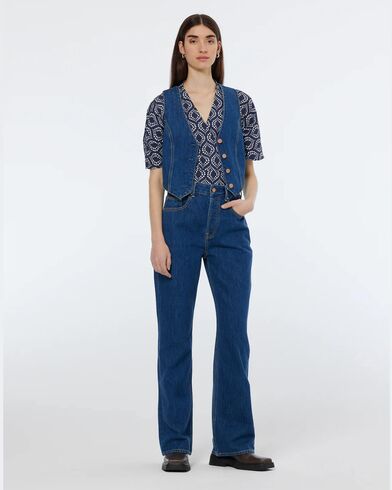 Γυναικείο Τζιν Γιλέκο Scotch &amp; Soda - Fitted — City Fresh