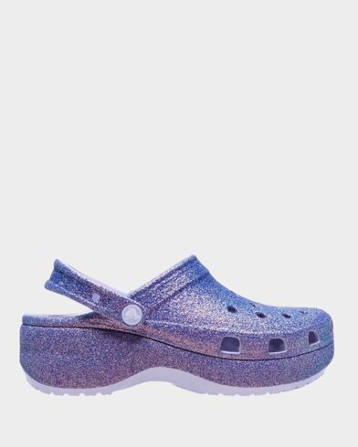 Crocs - Platform Irid Glitter Clog  