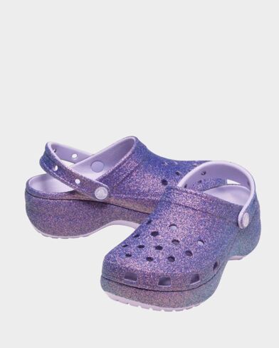 Crocs - Platform Irid Glitter Clog  