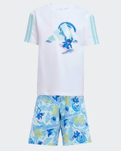 Παιδικό Set Adidas Μπλούζα + Σορτς - Lk Dy Ls T