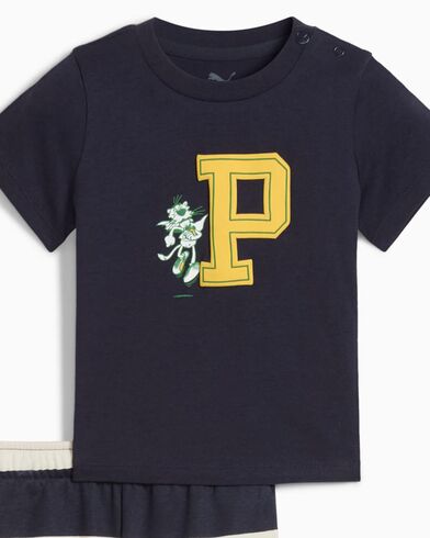 Puma - Minicats Super Puma Tee And Shorts Set Inf   