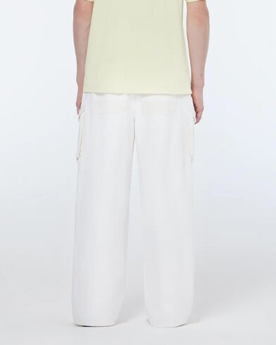 Scotch &amp; Soda - The Daze Loose Fit Cargo Jeans  Faded White   