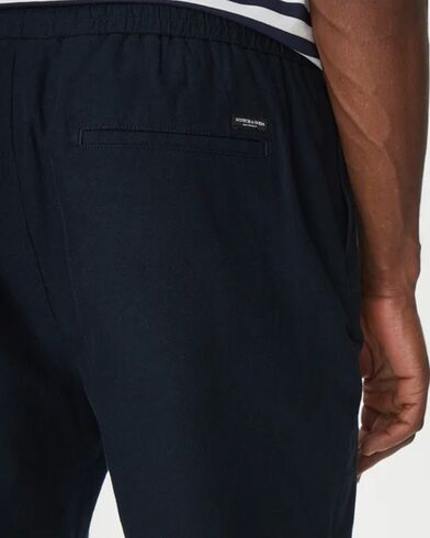 Ανδρικό Σορτς Scotch & Soda - Core - Fave - Cotton-Linen Twill Bermuda