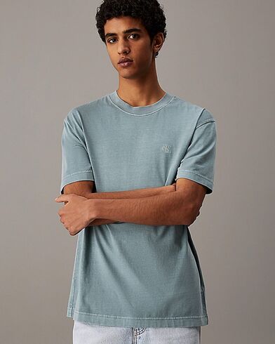 Ανδρική Κοντομάνικη Μπλούζα Calvin Klein - Bold Washed Ck Applique