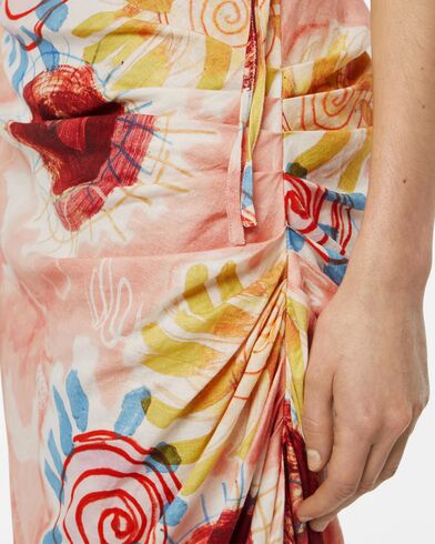 Γυναικείο Φόρεμα Scotch & Soda - Linen Viscose Printed Mini