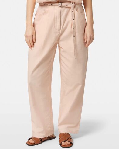 Scotch &amp; Soda - Aster High Rise Wide Leg Cotton Pant   