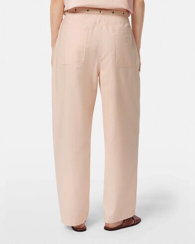 Scotch &amp; Soda - Aster High Rise Wide Leg Cotton Pant   