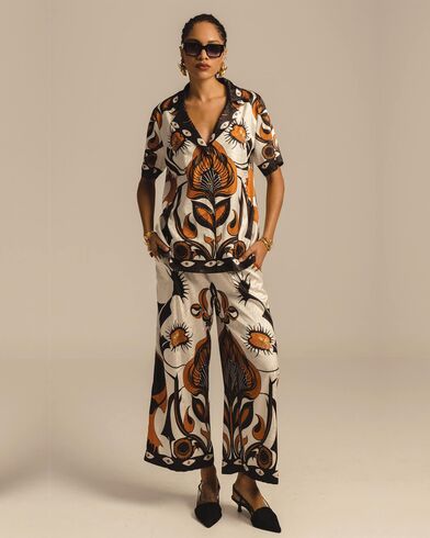 Peace And Chaos - Ornamental Shirt - Jacquard   