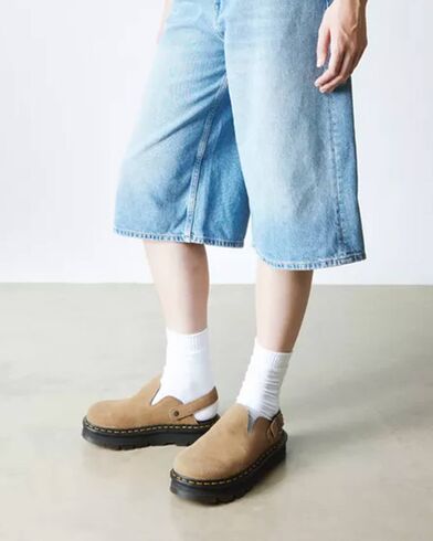 Ανδρικά Flats Dr Martens - Zebzag Mule Eh Suede Mb Mules