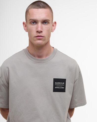 Ανδρική Κοντομάνικη Μπλούζα Barbour - B.Intl Micro Block Graphic Os