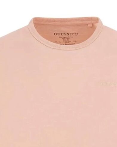 Ανδρική Κοντομάνικη Μπλούζα Guess - Ss Cn Dyed Embro