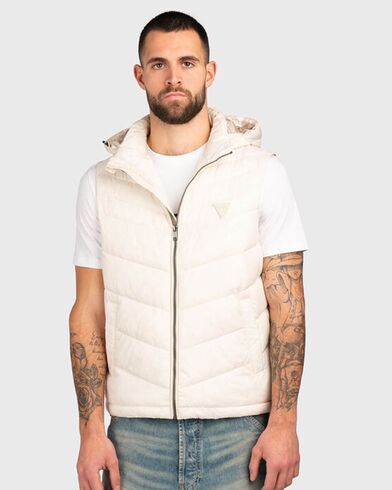 Ανδρικό Αμάνικο Jacket Guess - Light Puffa