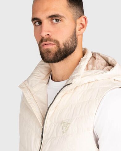 Ανδρικό Αμάνικο Jacket Guess - Light Puffa