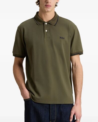 Ανδρική Κοντομάνικη Polo Μπλούζα Woolrich - Monterey