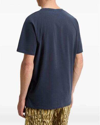 Ανδρική Κοντομάνικη Μπλούζα Woolrich - Light Garment Dyed