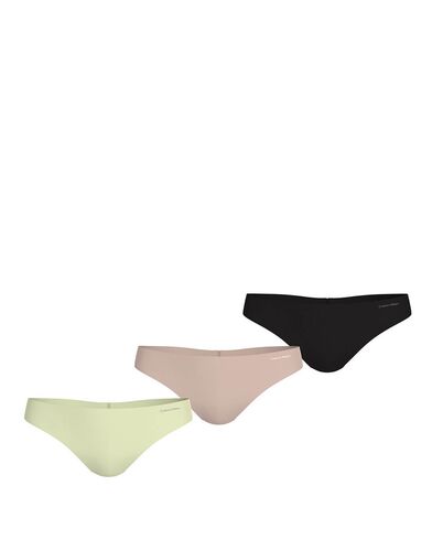 Γυναικεία Εσώρουχα Calvin Klein 3 Τεμάχια - Thong