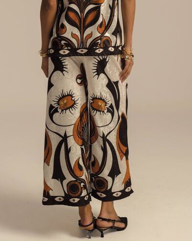 Peace And Chaos - Ornamental Pants - Jacquard   