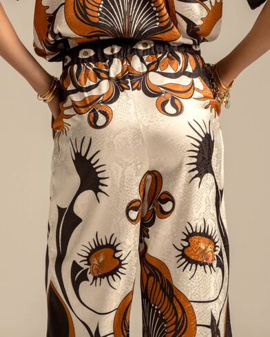 Peace And Chaos - Ornamental Pants - Jacquard   