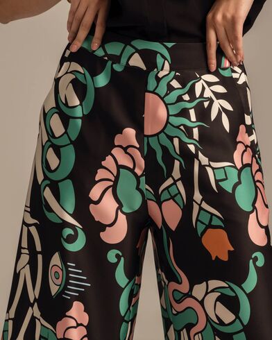 Peace And Chaos - Moonflower Pants  