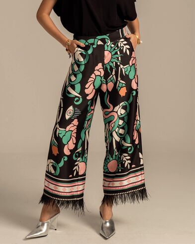 Peace And Chaos - Moonflower Pants  