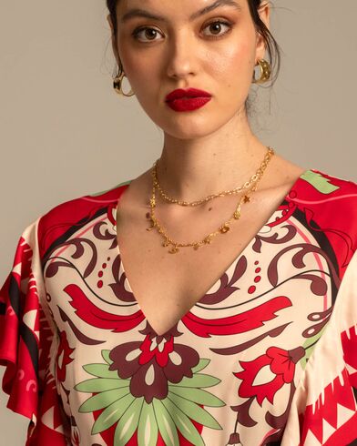 Peace And Chaos - Mandala Long Dress   