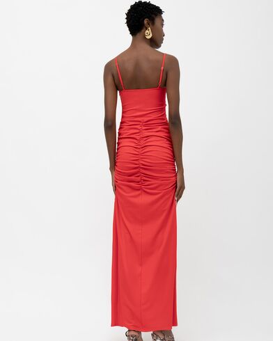 Mallory The label - Raisa Maxi Ruched Cutout Dress   