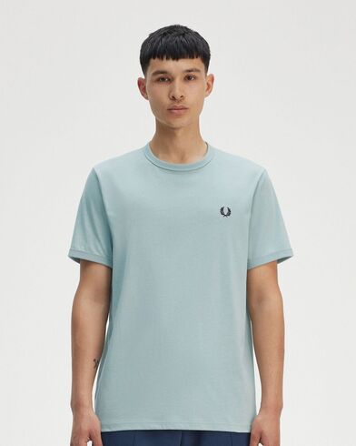 Ανδρική Κοντομάνικη Μπλούζα Fred Perry - Ringer
