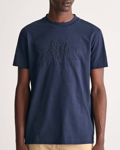 Ανδρική Κοντομάνικη Μπλούζα Gant - 3140