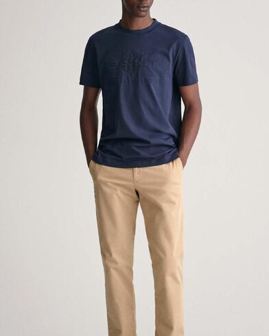 Ανδρική Κοντομάνικη Μπλούζα Gant - 3140