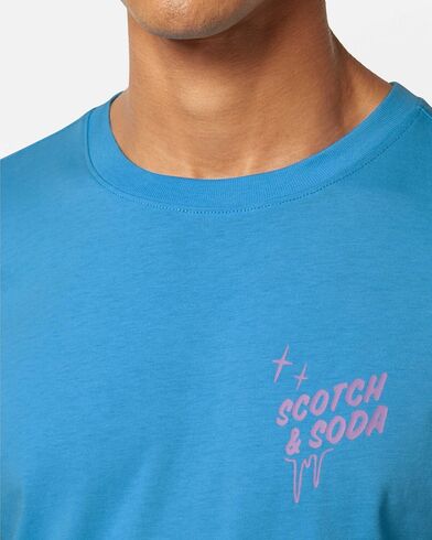 Scotch &amp; Soda - Regular Fit Left Chest Logo T-Shirt    