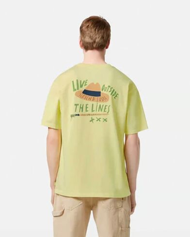 Ανδρική Κοντομάνικη Μπλούζα Scotch &amp; Soda - Relaxed-Fit Front And Back Artwork