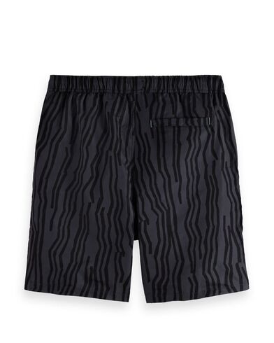 Scotch &amp; Soda - Printed Long-Length Swimshort   