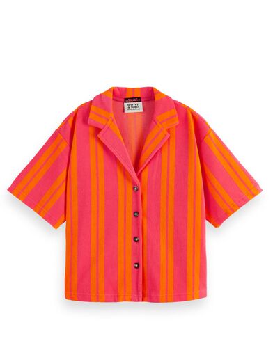 Γυναικείο Κοντομάνικο Πουκάμισο Scotch &amp; Soda - Towelling