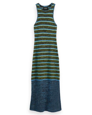 Γυναικείο Φόρεμα Scotch & Soda - Sequin Stripe Knitted