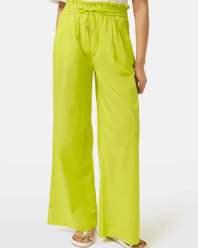 Γυναικείο Παντελόνι Scotch &amp; Soda - Cotton Voile High-Rise Wide-Leg Pull On