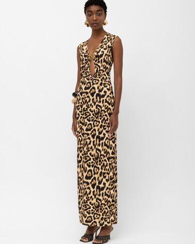 Γυναικείο Maxi Φόρεμα Mallory The label - Tigra With Metal M