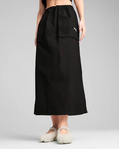 Puma - Future Archive Zip-Off Maxi Woven Skirt   