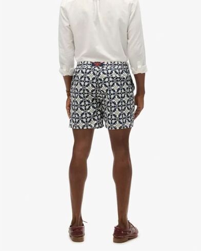 Ανδρικό Σορτς Μαγιό Superdry - D3 Ovin Tile Print 17