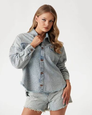 Γυναικείο Τζιν Σορτς Guess - Relaxed Midi